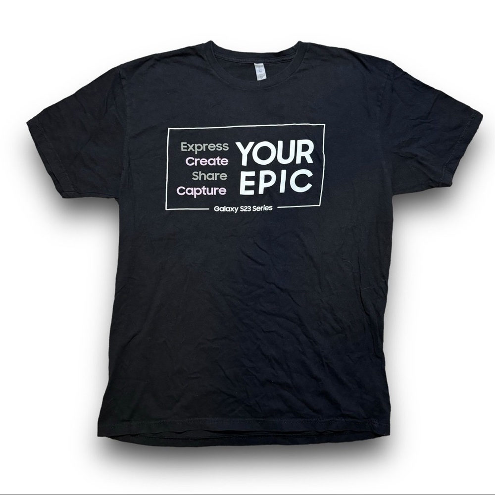 Men’s XL Samsung Cellphones Promo T-Shirt